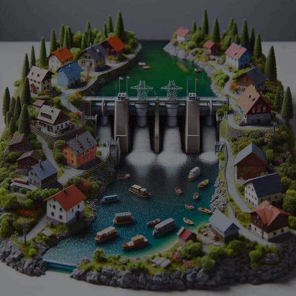 Comment les petites villes peuvent-elles bénéficier de l'installation de mini-centrales hydroélectriques ?