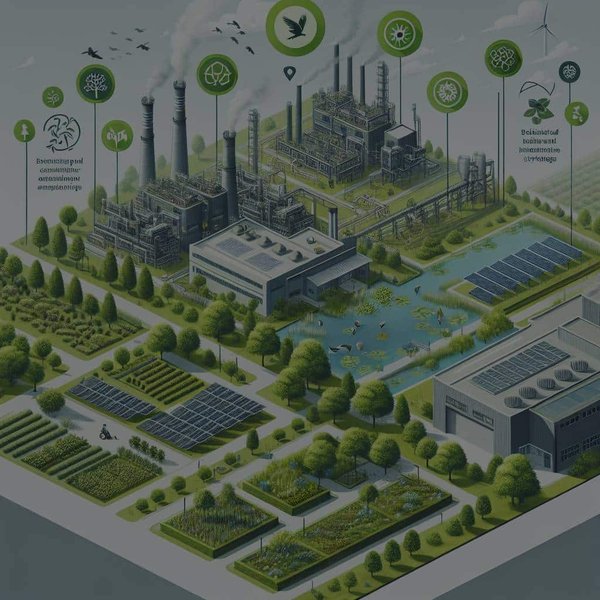 Quelles sont les meilleures pratiques pour la gestion des espaces verts dans les zones industrielles ?