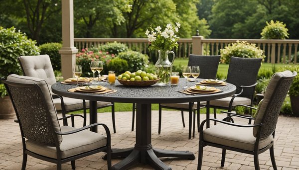 Améliorez votre terrasse avec une table haute d'extérieur